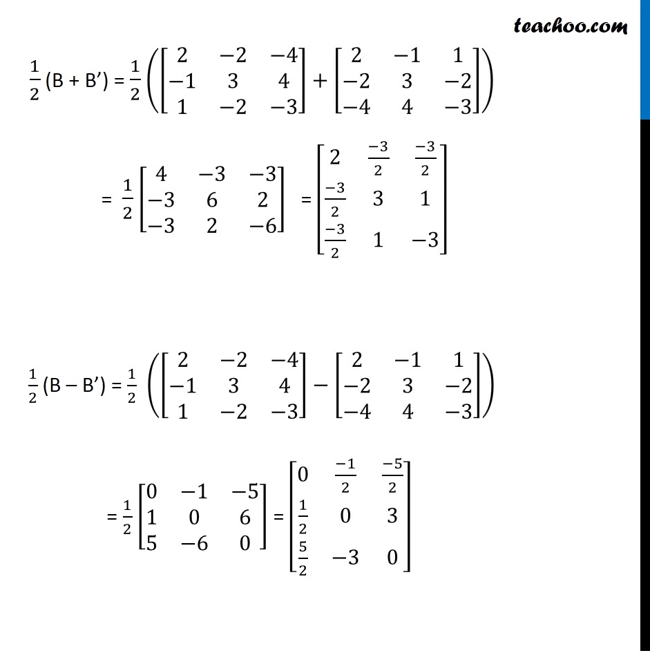 Example 22 - Chapter 3 Class 12 Matrices - Part 2