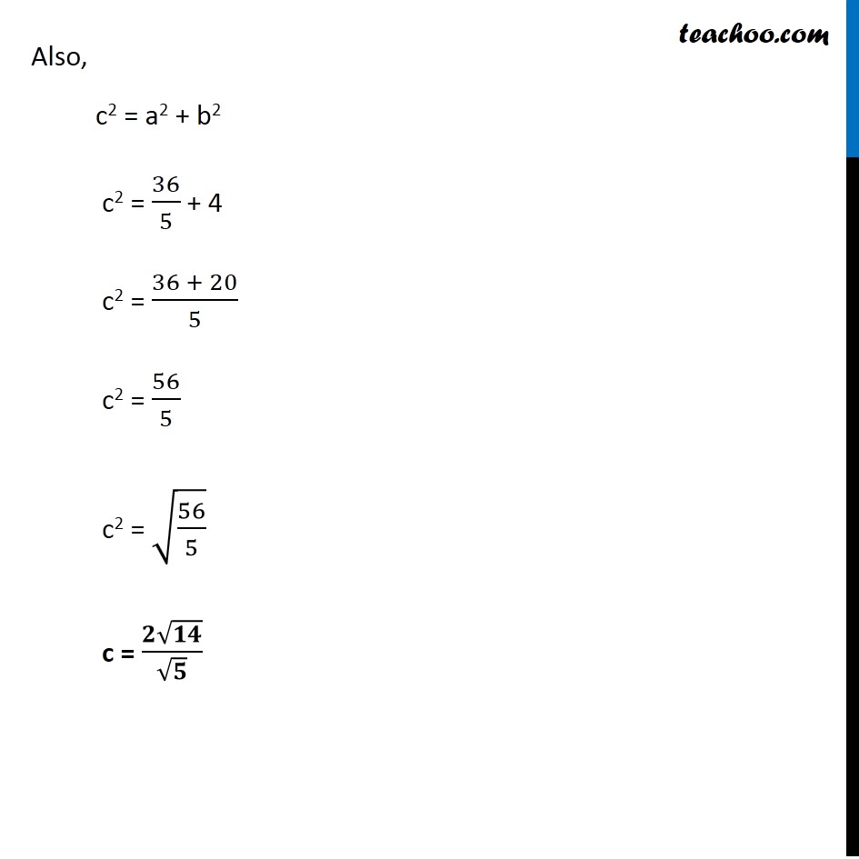 Ex 11.4,  5 - Chapter 11 Class 11 Conic Sections - Part 3
