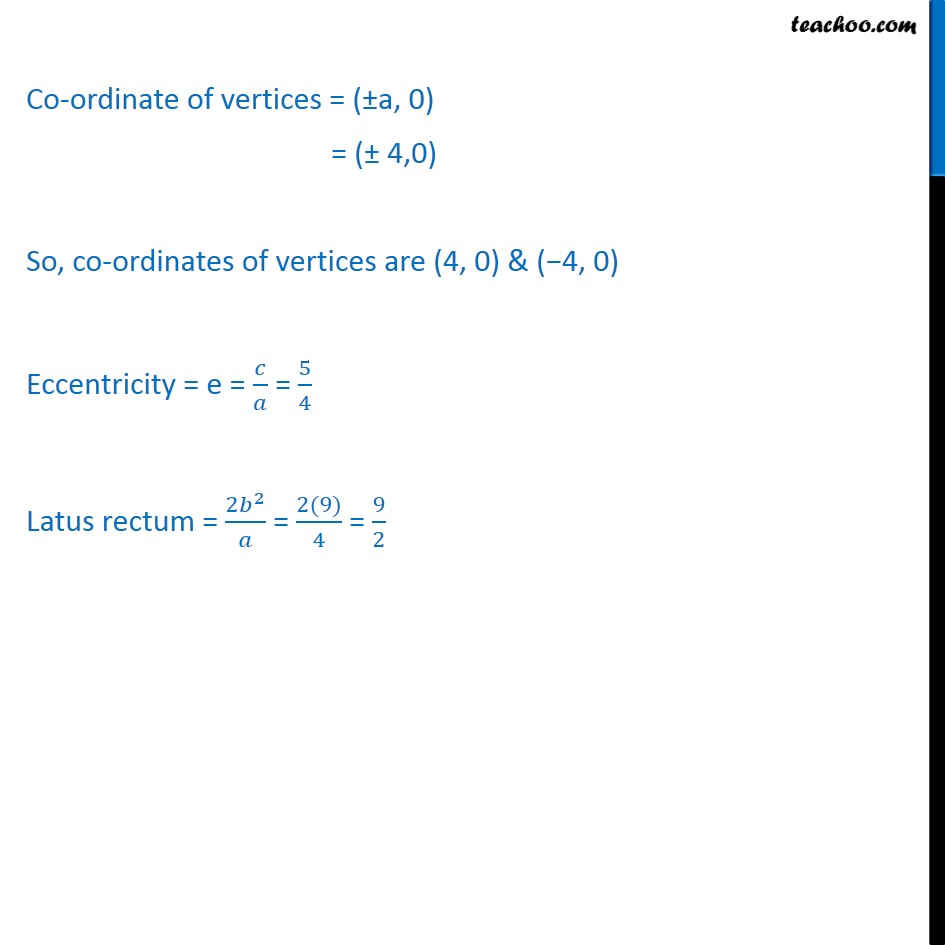 Ex 11.4,  1 - Chapter 11 Class 11 Conic Sections - Part 3