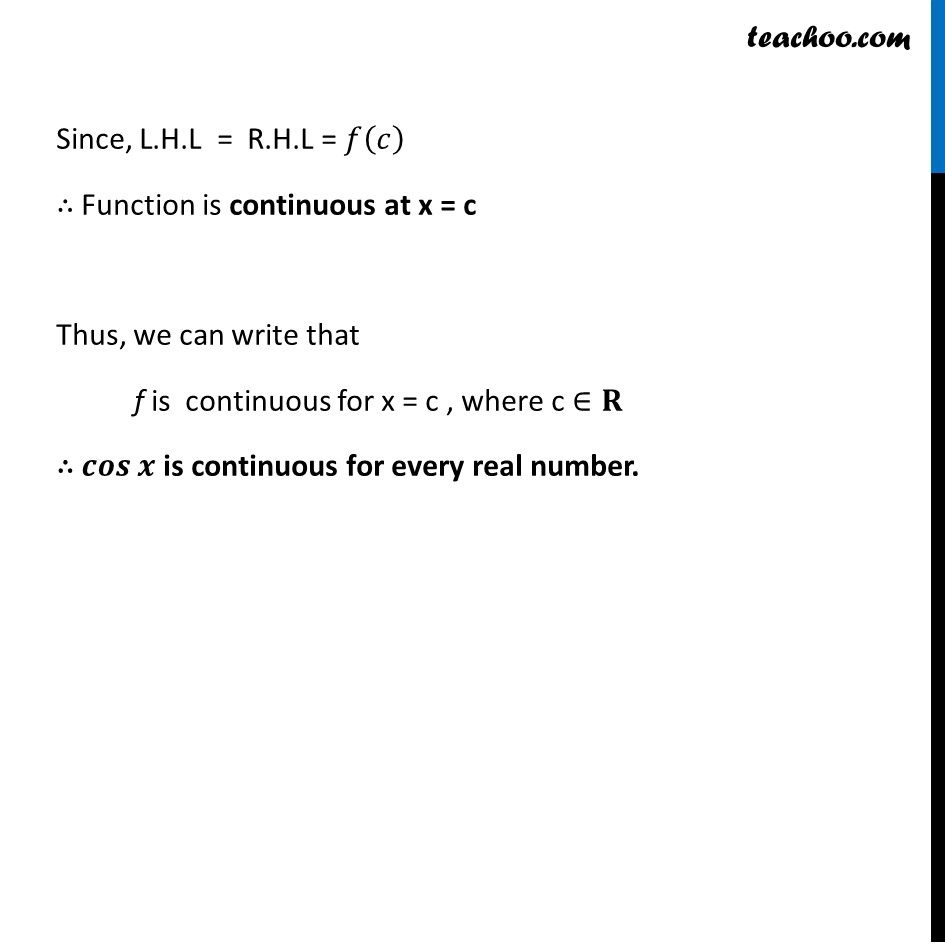 Ex 5.1, 22 (i) - Chapter 5 Class 12 Continuity and Differentiability - Part 3