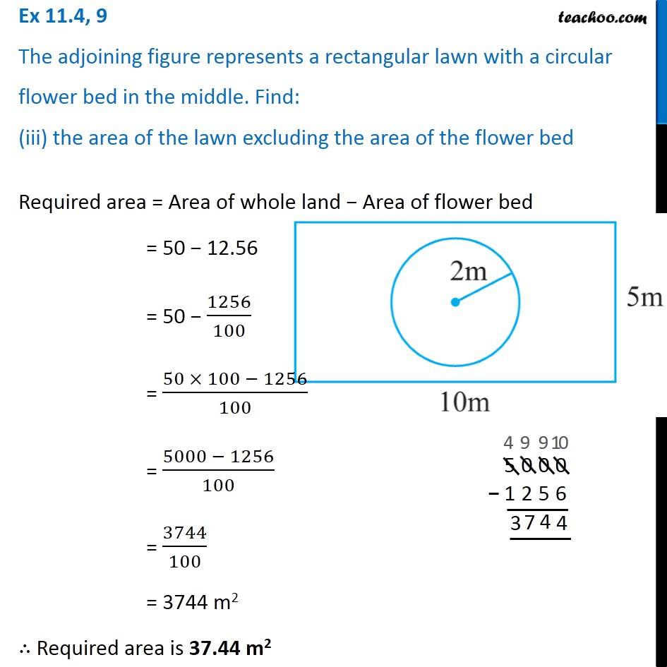 Ex 11.4, 9 - Chapter 11 Class 7 Perimeter and Area - Part 5