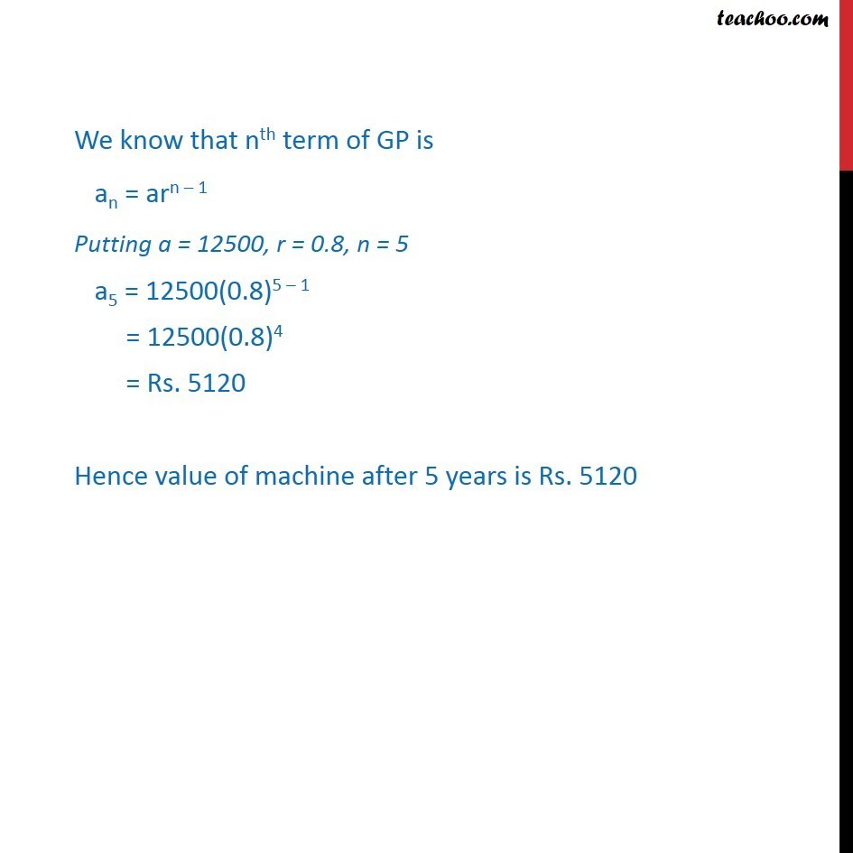 Misc 31 - Chapter 9 Class 11 Sequences and Series - Part 4