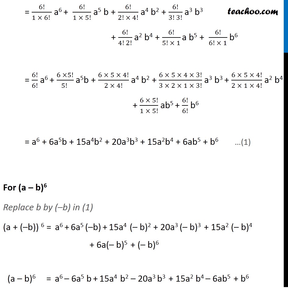 Ex 8.1,12 - Chapter 8 Class 11 Binomial Theorem - Part 2
