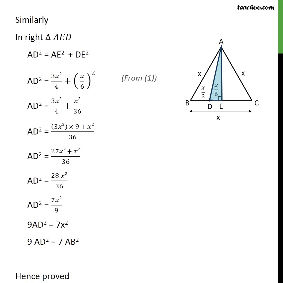 Ex 6.5, 15 - Chapter 6 Class 10 Triangles - Part 5
