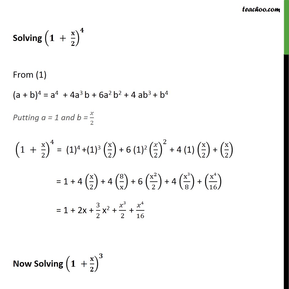 Misc 9 - Expand Using Binomial Theorem (1 + X 2 - 2 X)4 - Miscellaneou