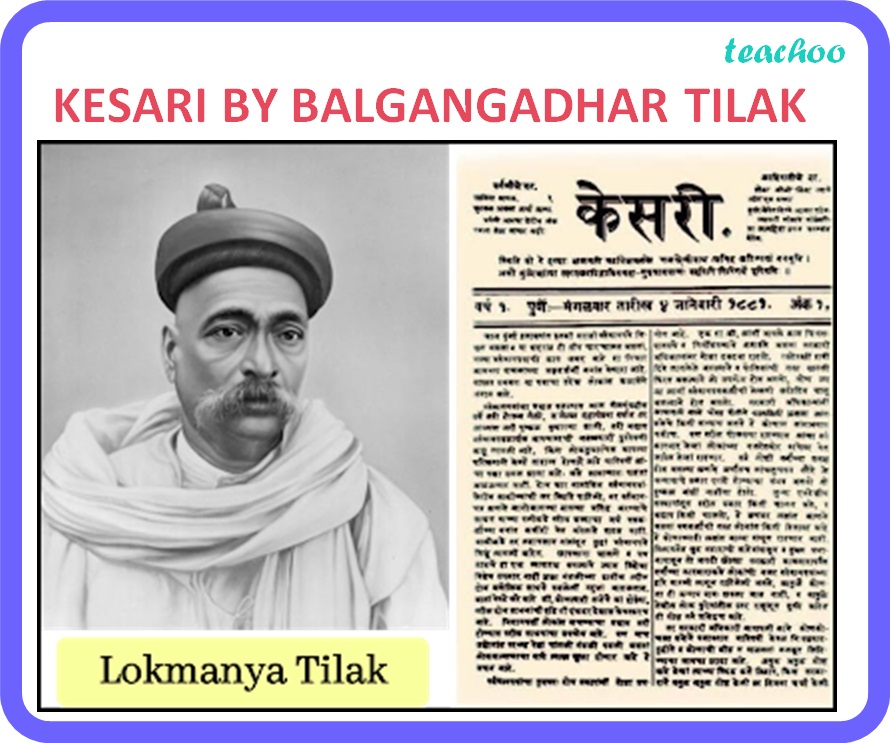 [MCQ] Which of following newspaper was started by Bal Gangadhar Tilak?