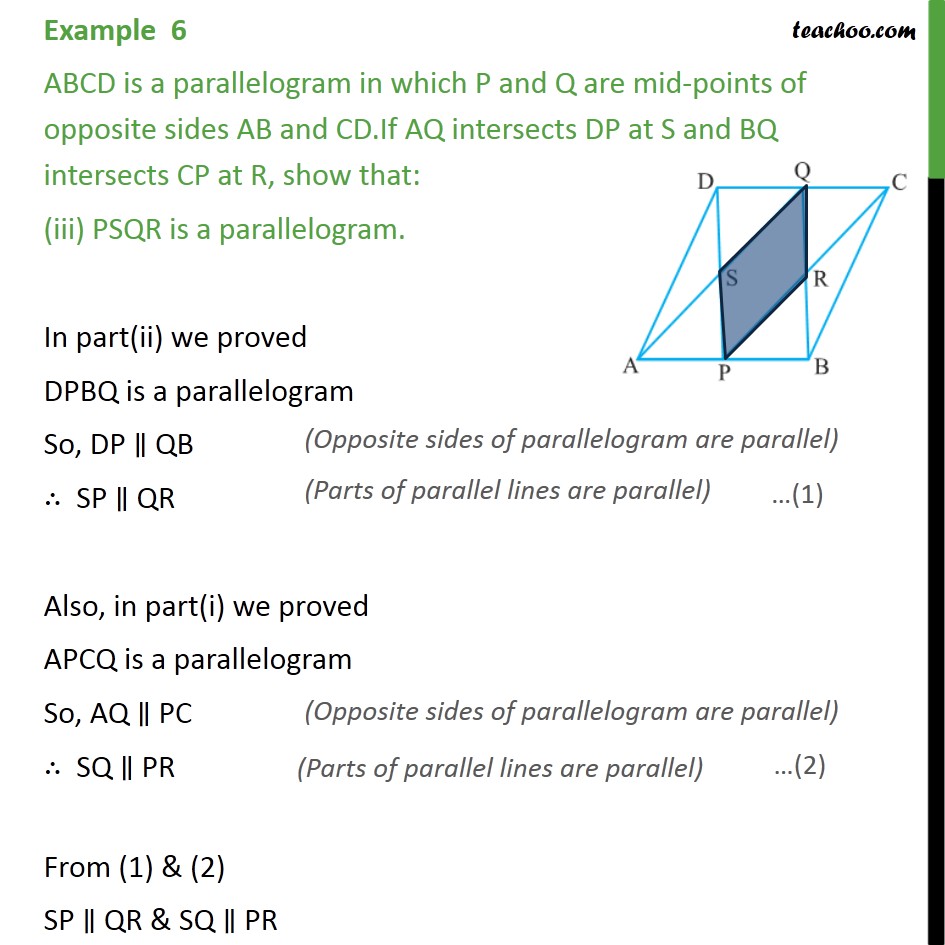 Example 6 - Chapter 8 Class 9 Quadrilaterals - Part 4