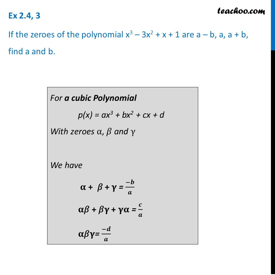 question-3-if-zeroes-of-polynomial-x3-3x2-x-1-are-a