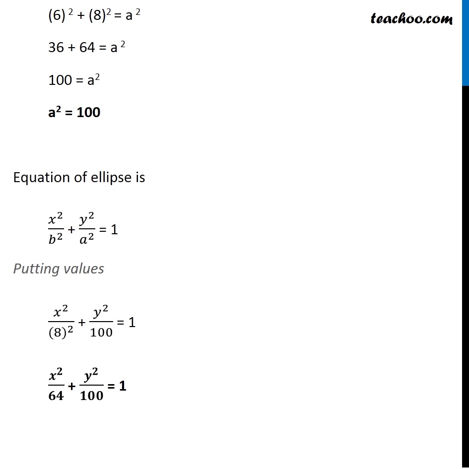 Ex 11.3, 16 - Chapter 11 Class 11 Conic Sections - Part 3
