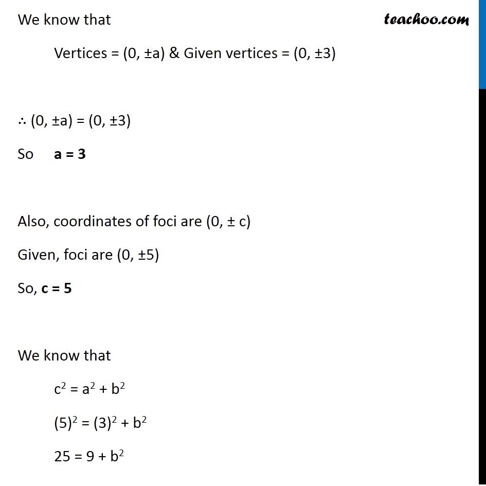Ex 11.4,  9 - Chapter 11 Class 11 Conic Sections - Part 2