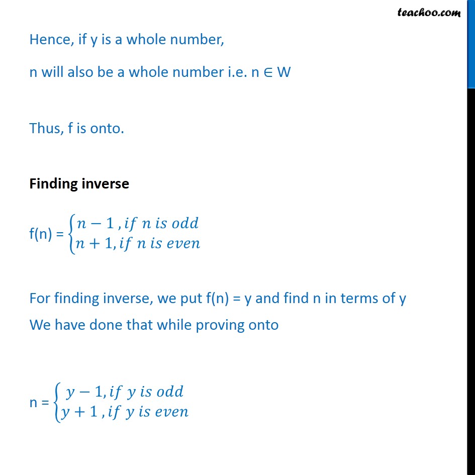 Misc 2  - Chapter 1 Class 12 Relation and Functions - Part 8