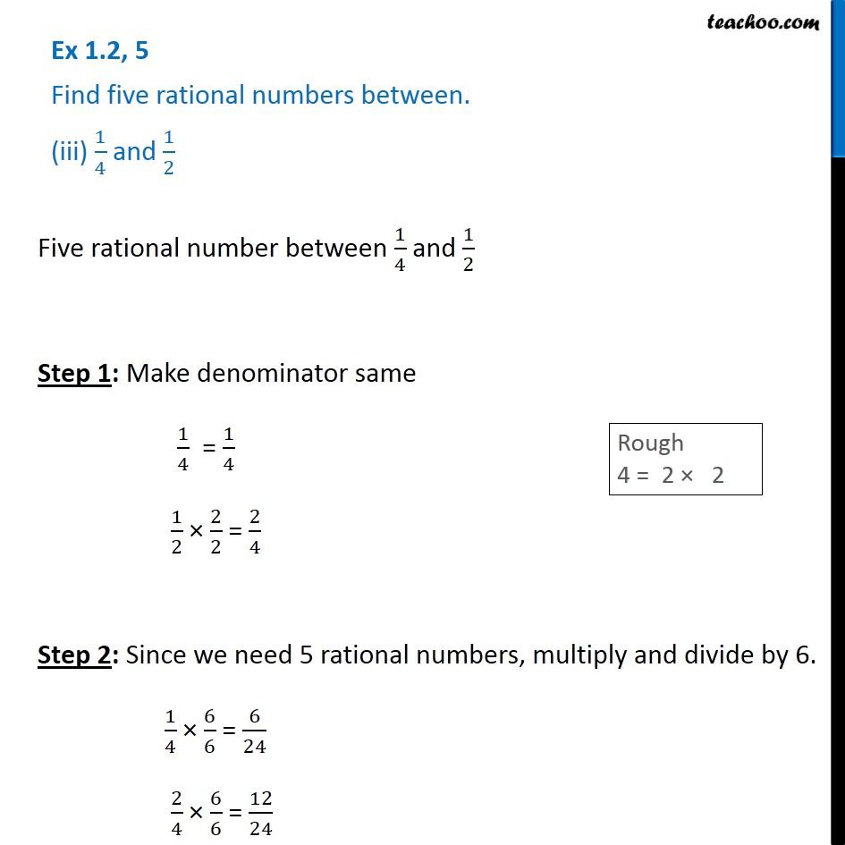 question-5-iii-find-5-rational-numbers-between-1-4-and-1-2