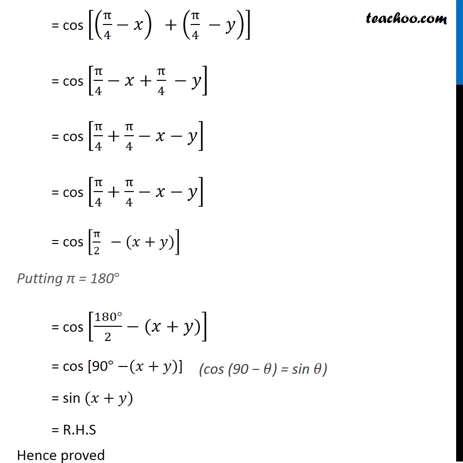 Ex 3.3, 6 - Chapter 3 Class 11 Trigonometric Functions - Part 2