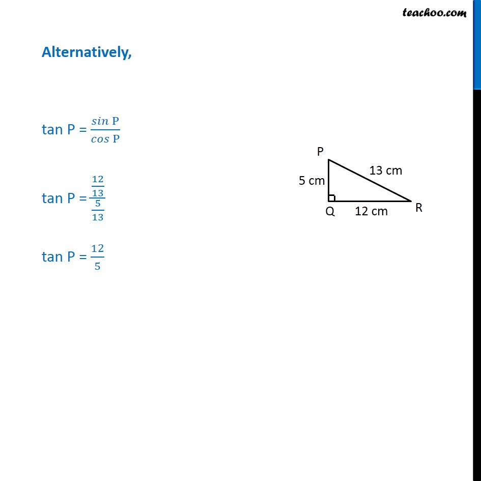 Ex 8.1, 10 - Chapter 8 Class 10 Introduction to Trignometry - Part 4