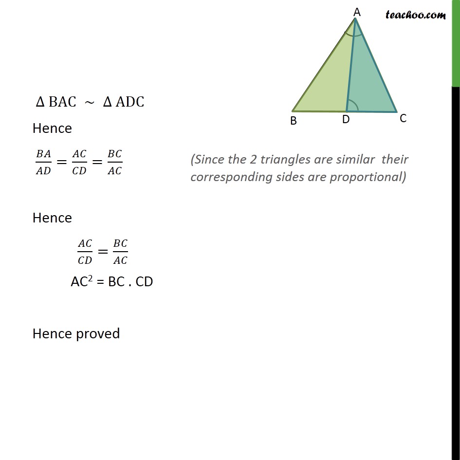 Ex 6.3, 13 - Chapter 6 Class 10 Triangles - Part 2