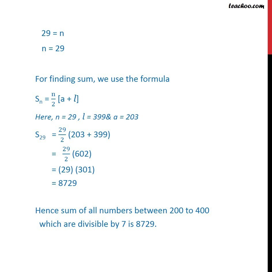 Misc 4 - Chapter 9 Class 11 Sequences and Series - Part 4