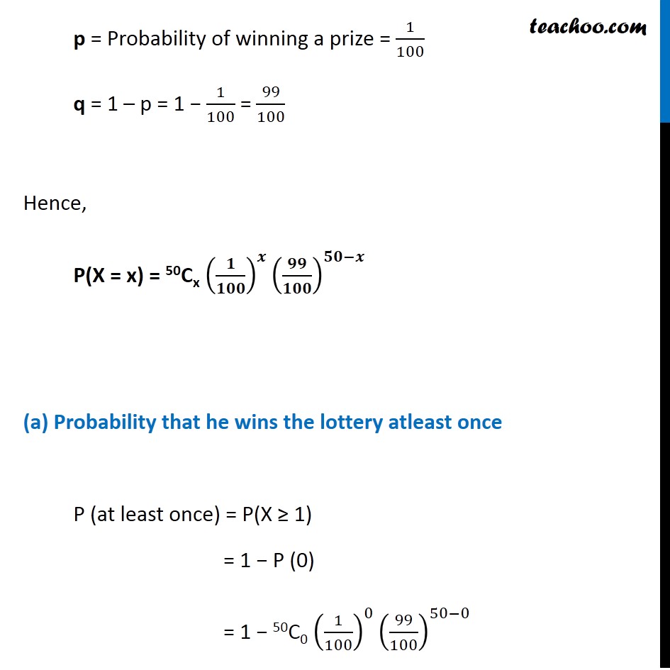 Ex 13.5, 10 - Chapter 13 Class 12 Probability - Part 2