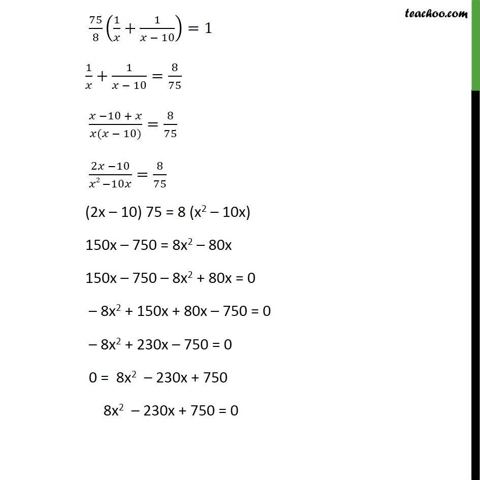 Ex 4.3, 9 - Chapter 4 Class 10 Quadratic Equations - Part 3