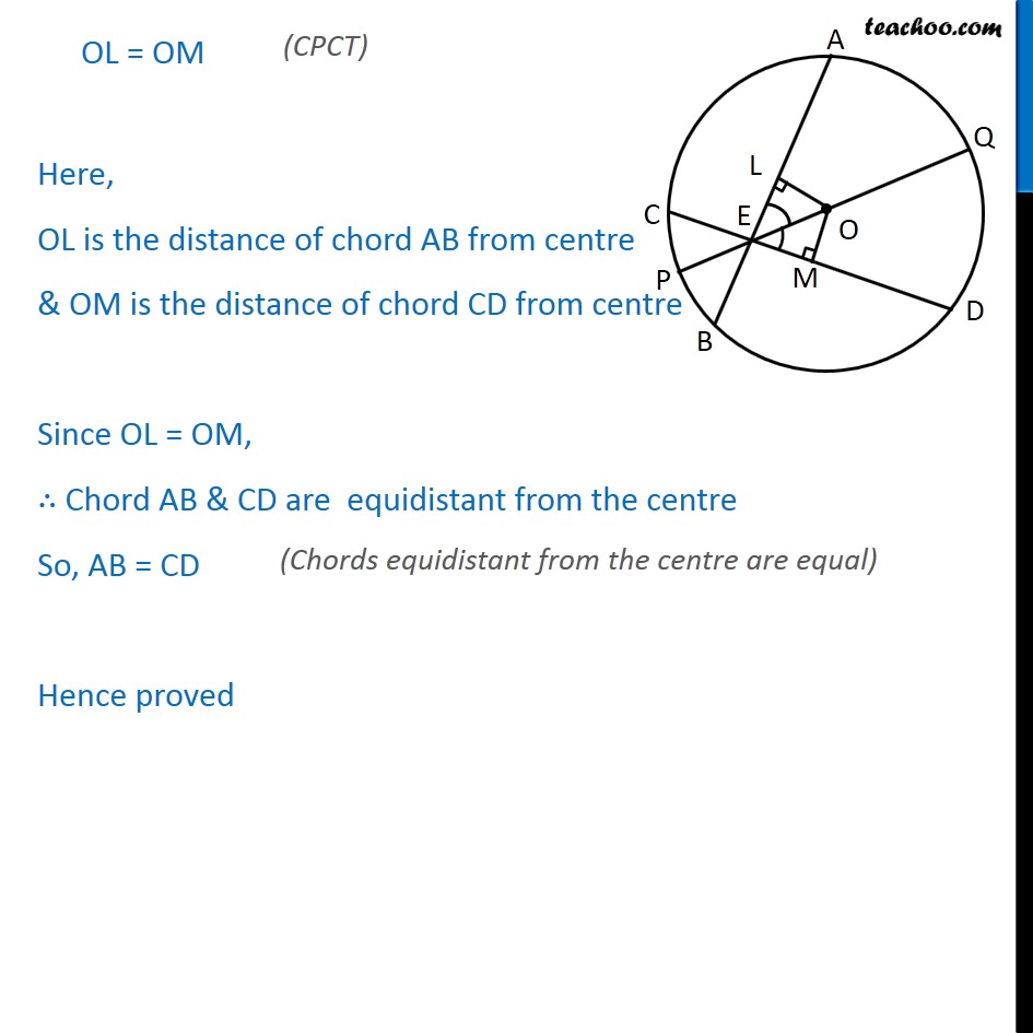Example 2 - Chapter 10 Class 9 Circles - Part 2