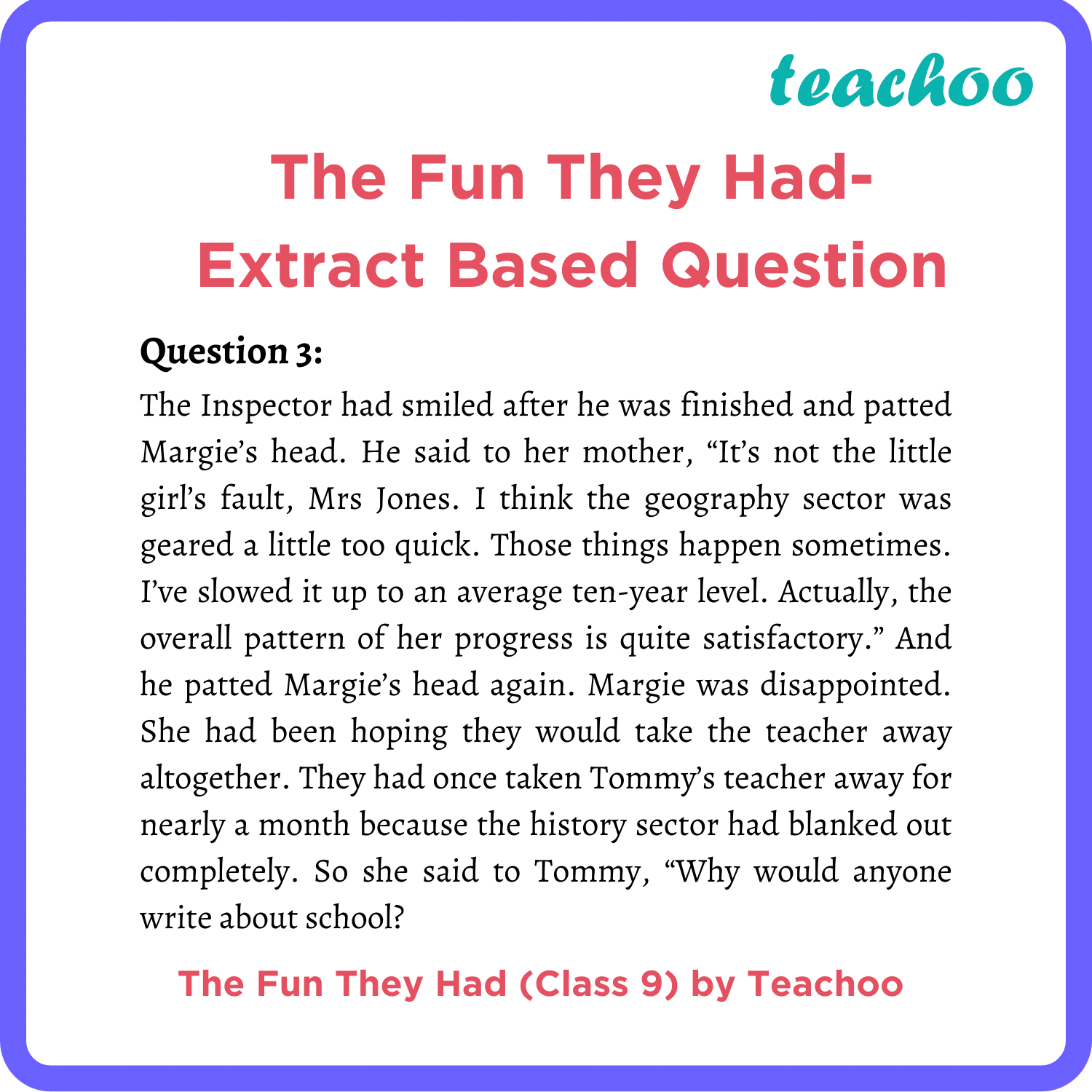 the-third-level-vistas-english-class-12-extract-based-question