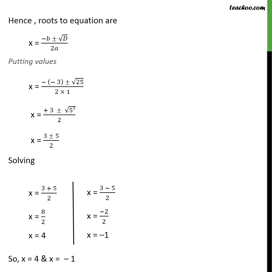 Example 12 - Chapter 4 Class 10 Quadratic Equations - Part 3