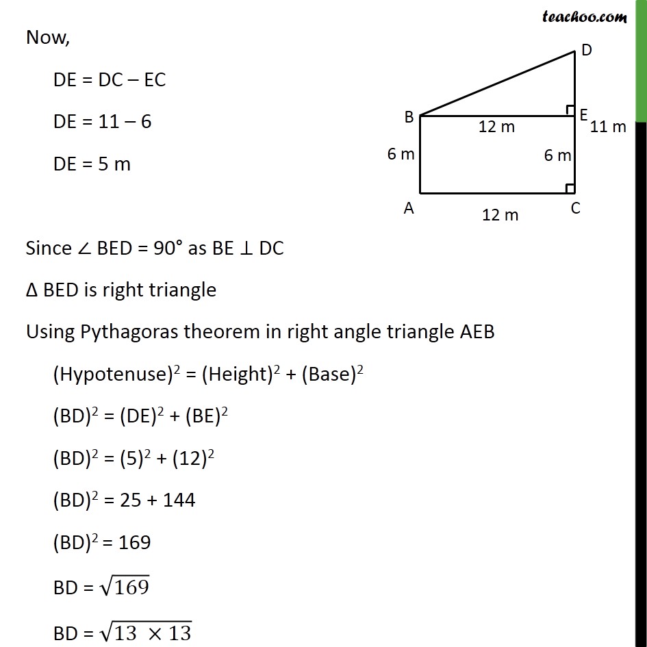 Ex 6.5, 12 - Chapter 6 Class 10 Triangles - Part 2