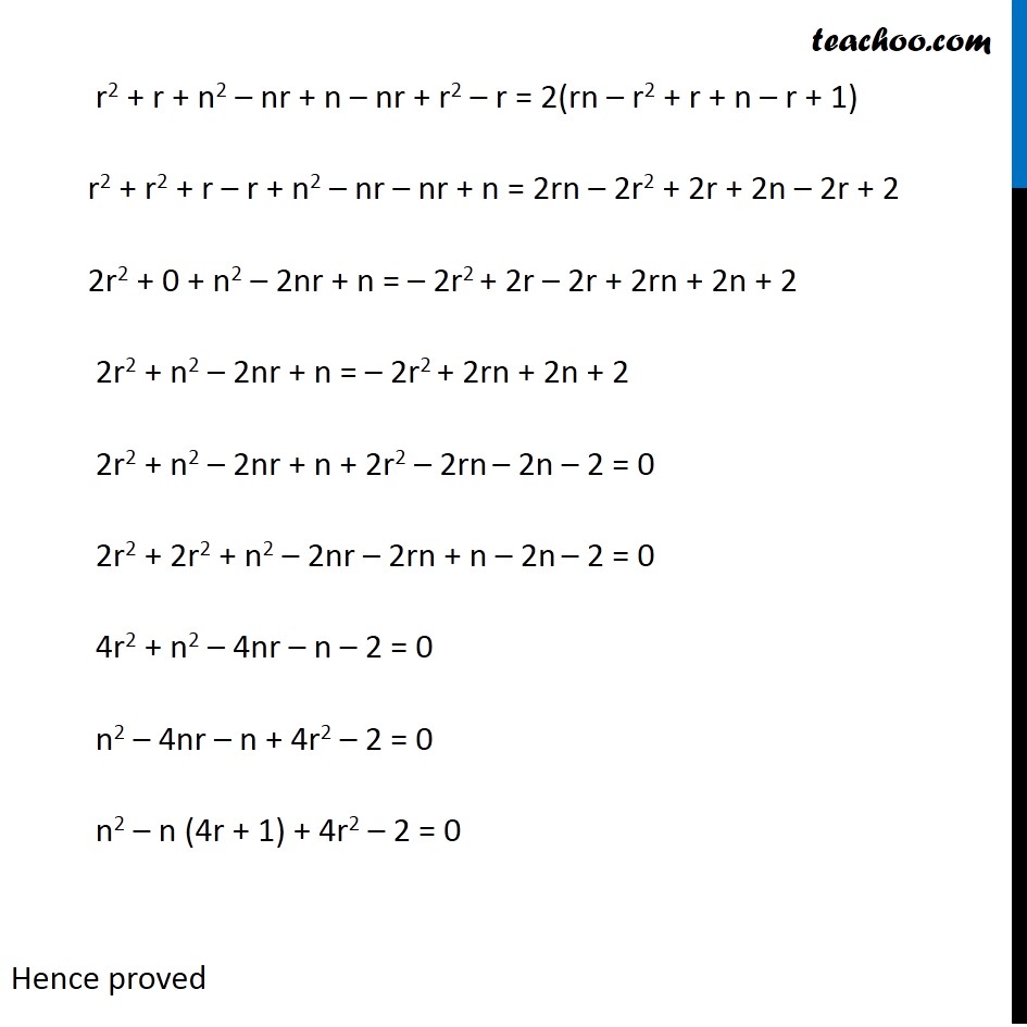 Example  11 - Chapter 8 Class 11 Binomial Theorem - Part 5