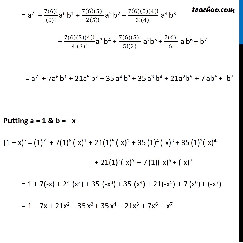 Misc  3 - Chapter 8 Class 11 Binomial Theorem - Part 4