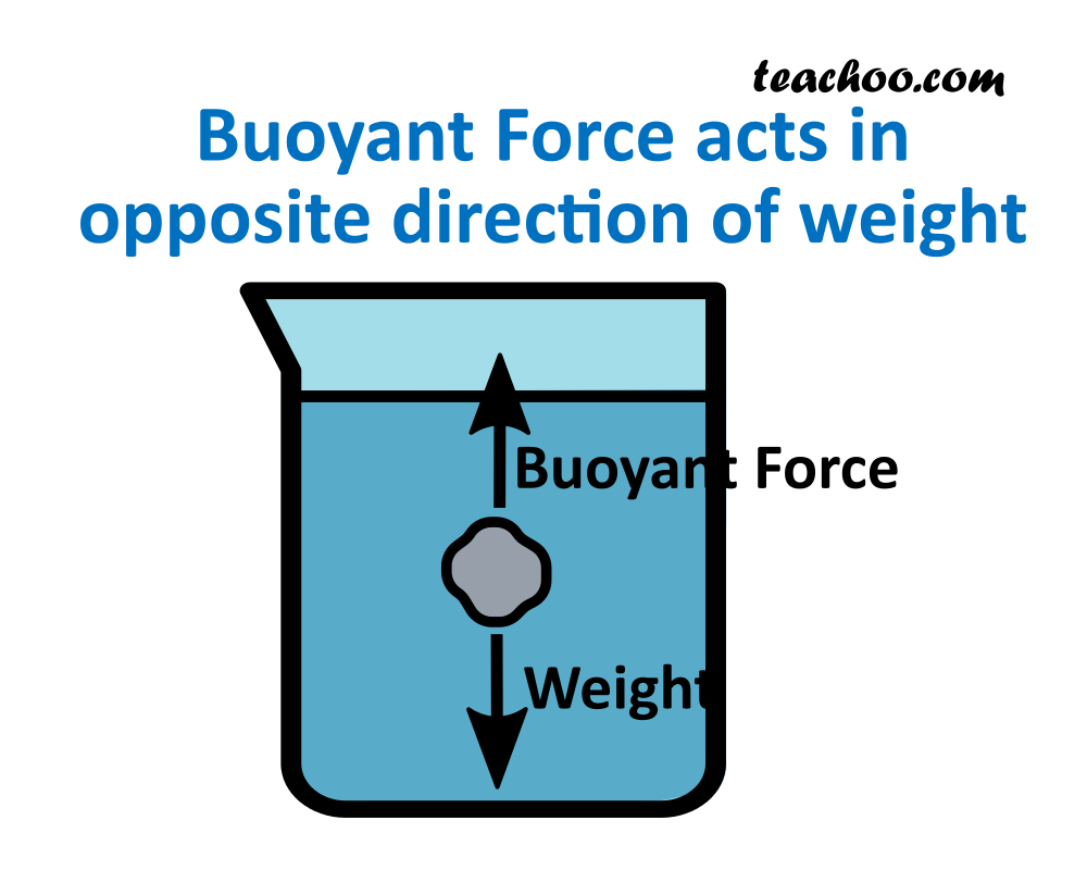 NCERT Q19 - In what direction does the buoyant force on an object