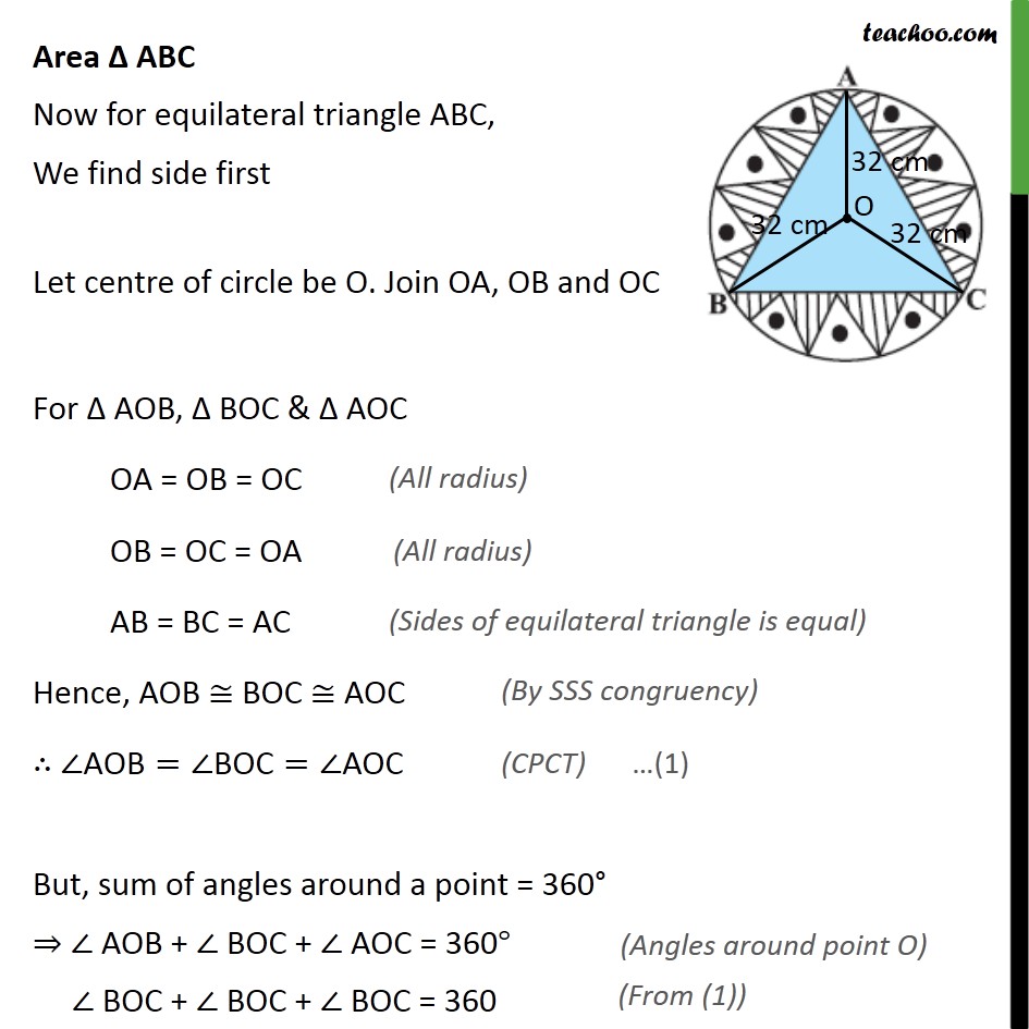Ex 12.3, 6 - Chapter 12 Class 10 Areas related to Circles - Part 2