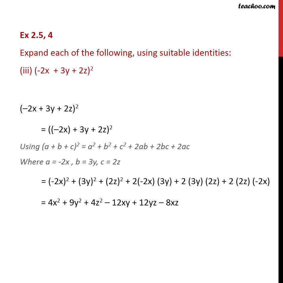 ex-2-4-4-iii-expand-2x-3y-2z-2-using-suitable-identities