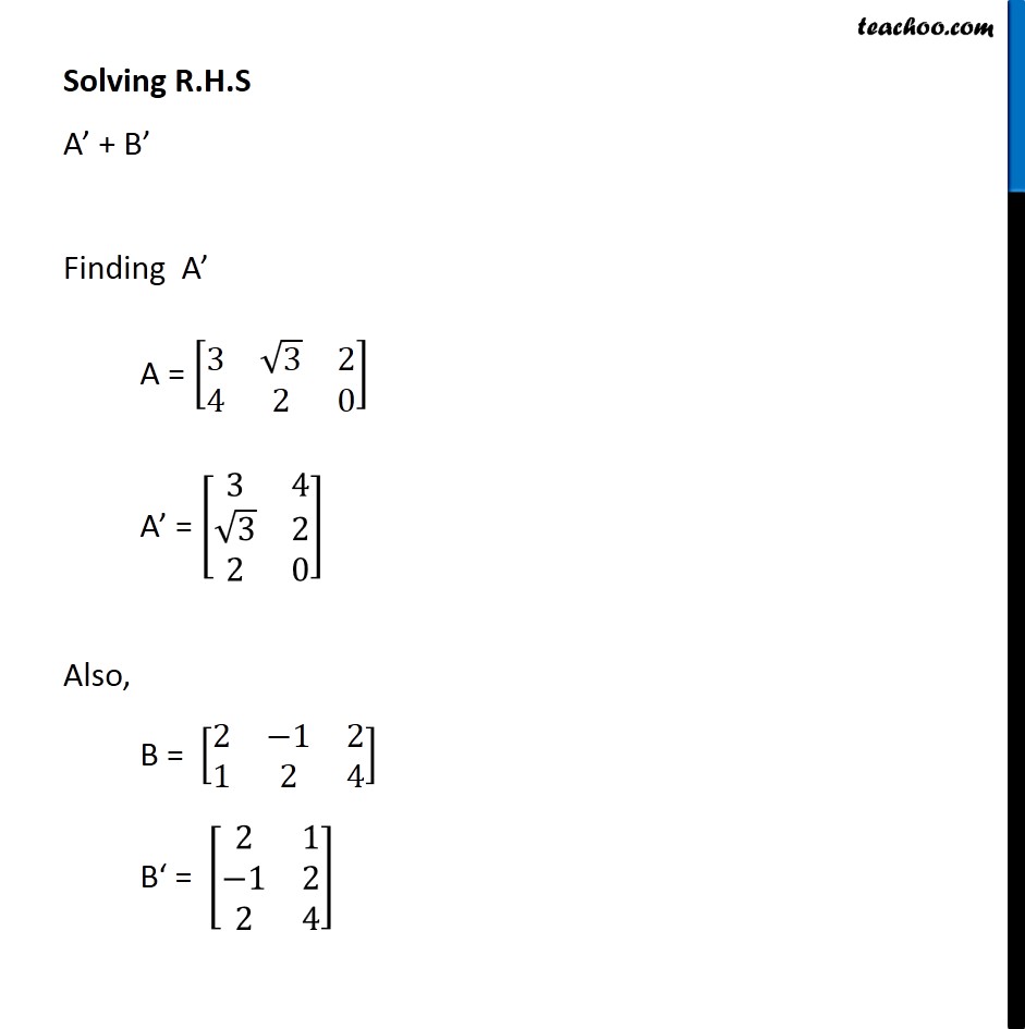 Example 20 - Chapter 3 Class 12 Matrices - Part 3