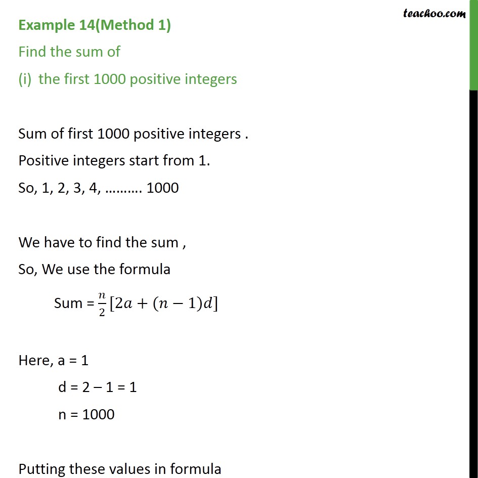 example-14-find-sum-of-i-first-1000-positive-integers