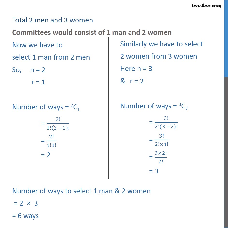 Example 18 - Chapter 7 Class 11 Permutations and Combinations - Part 2