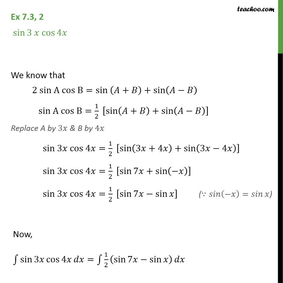 ex-7-3-2-integrate-sin-3x-cos-4x-class-12-cbse-ex-7-3