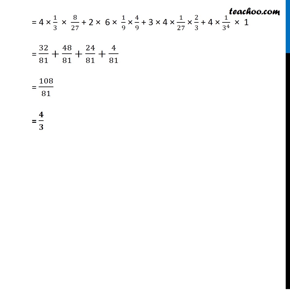 Example 34 - Chapter 13 Class 12 Probability - Part 3