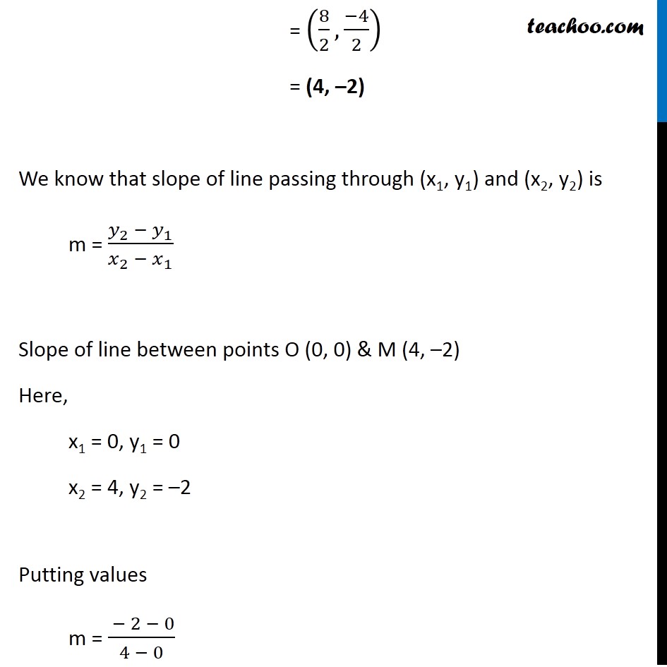 Ex 10.1, 5 - Chapter 10 Class 11 Straight Lines - Part 2