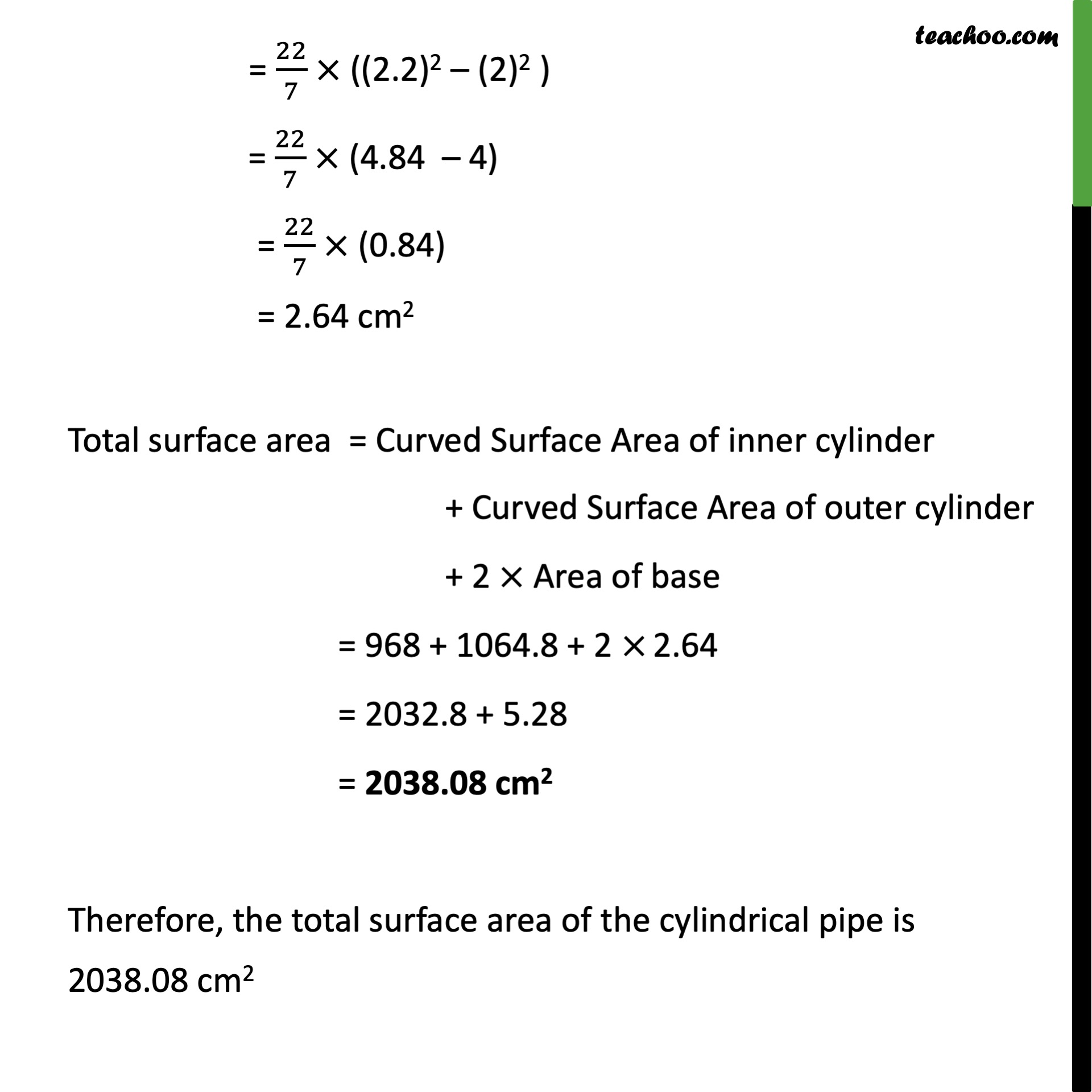 Ex 13.2, 3 - Chapter 13 Class 9 Surface Areas and Volumes - Part 4