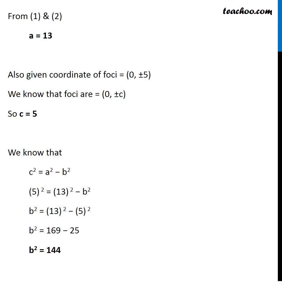 Ex 11.3,  11 - Chapter 11 Class 11 Conic Sections - Part 2