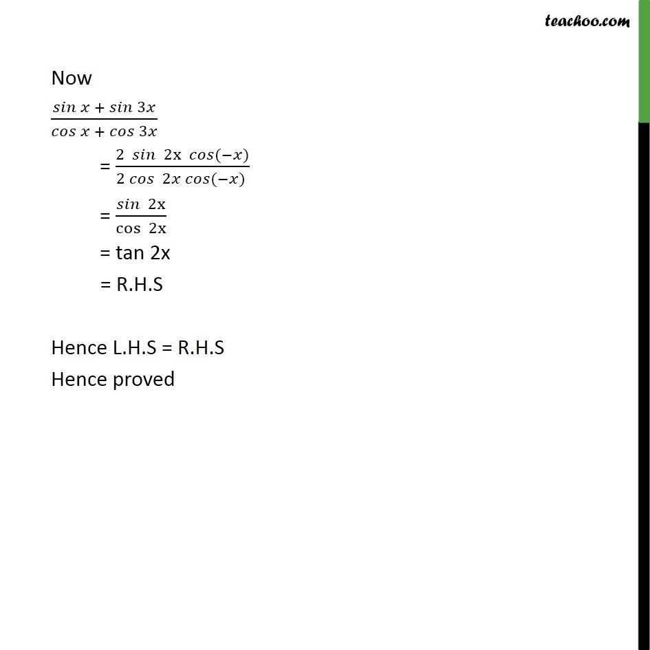 Ex 3.3, 19 - Chapter 3 Class 11 Trigonometric Functions - Part 2