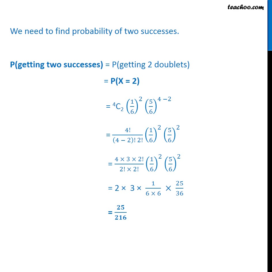 Ex 13.5, 2 - Chapter 13 Class 12 Probability - Part 3
