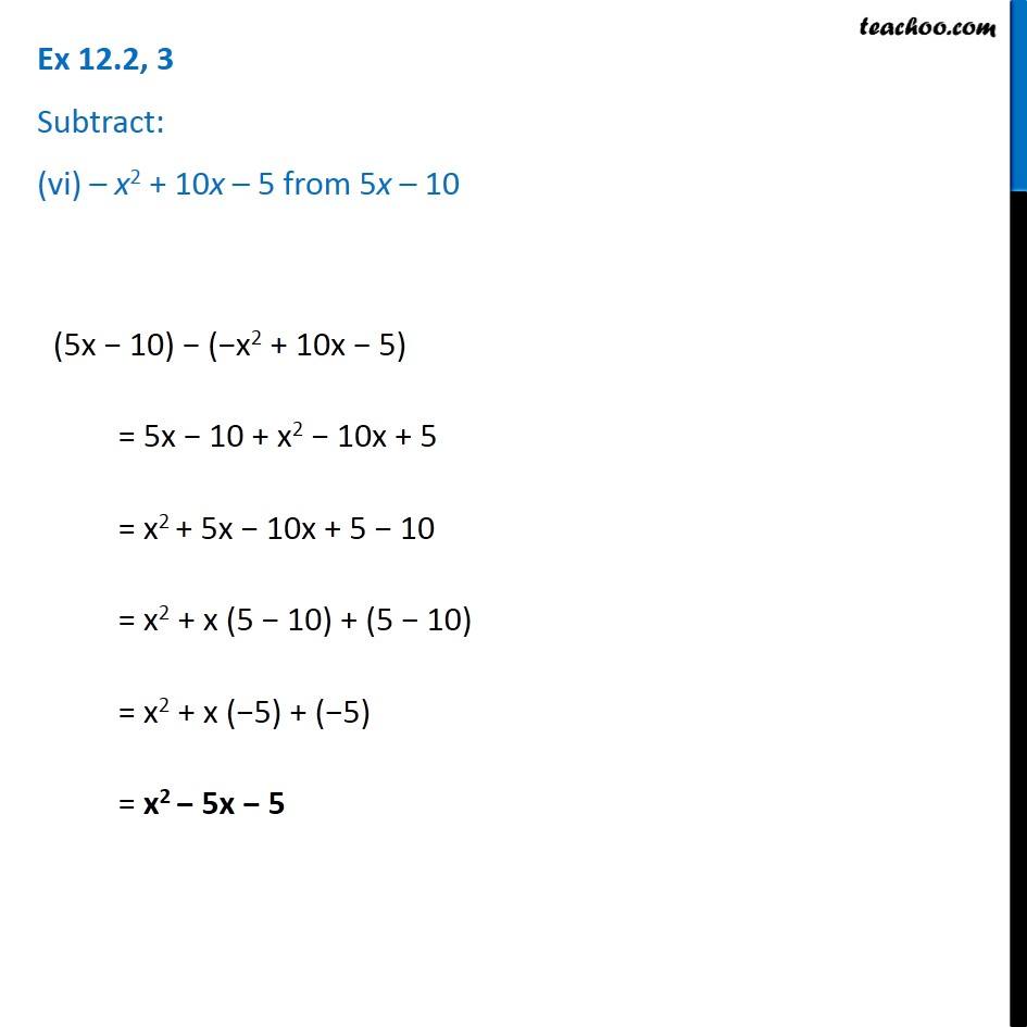 subtract-x-2-10x-5-from-5x-10-class-7-maths-teachoo