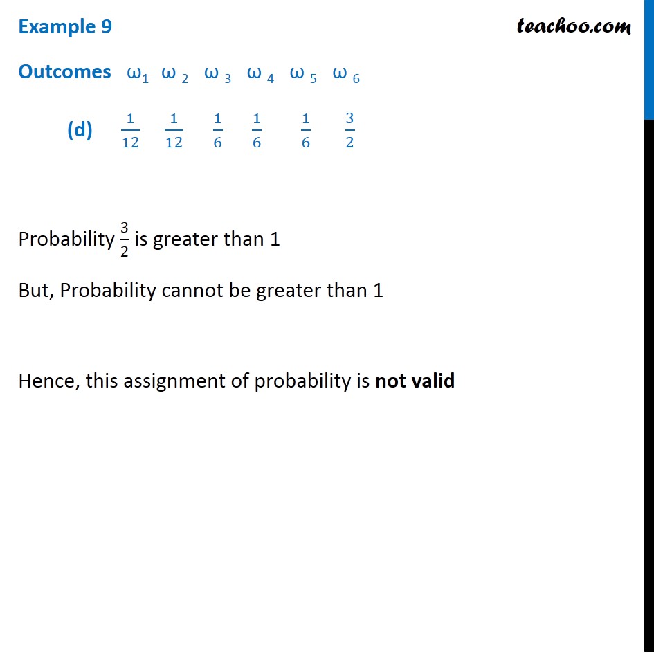 Example 9 - Chapter 16 Class 11 Probability - Part 4