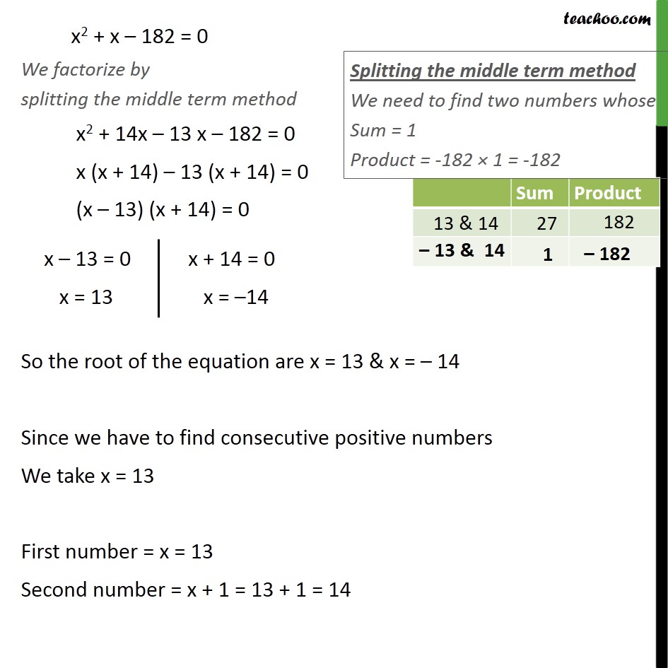 Ex 4.2, 4 - Chapter 4 Class 10 Quadratic Equations - Part 2