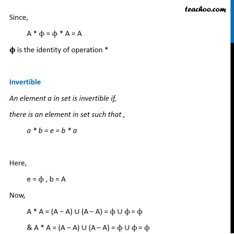 Question 9 - Let A * B = (A - B) U (B - A) - Chapter 1 Class 12