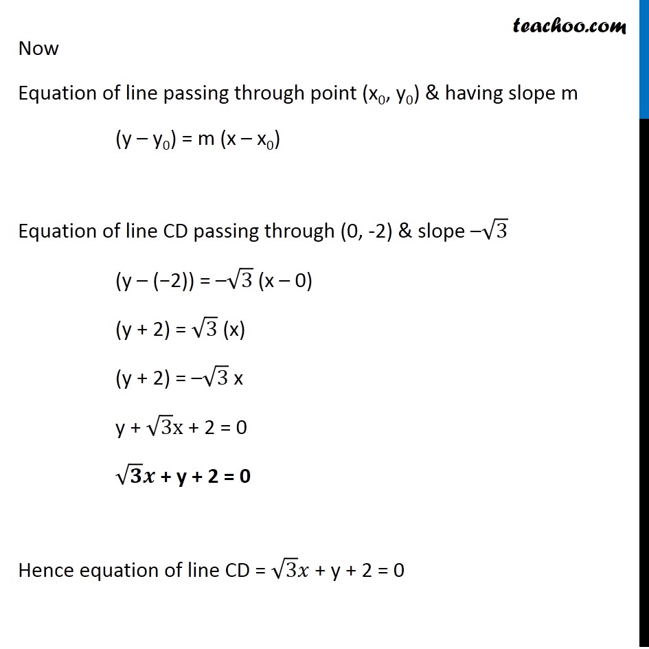 Ex 10.2, 14 - Chapter 10 Class 11 Straight Lines - Part 4