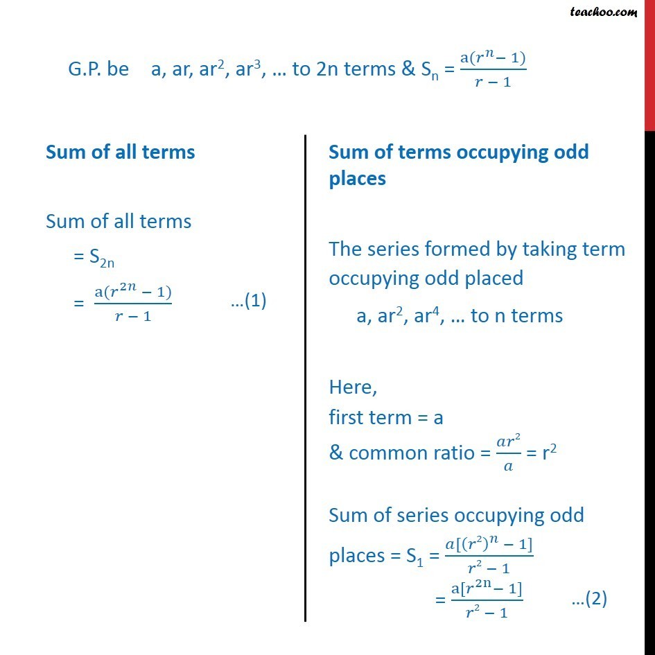 Misc 11 - Chapter 9 Class 11 Sequences and Series - Part 3
