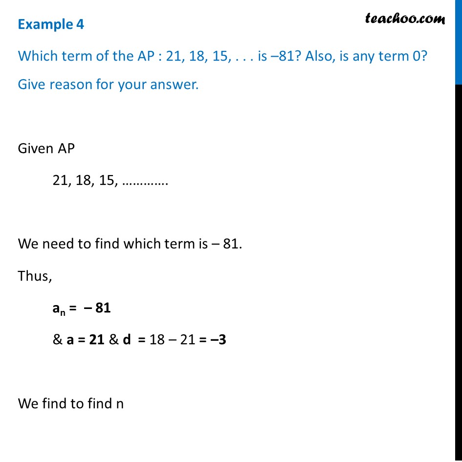 example-4-which-term-of-ap-21-18-15-is-81-examples