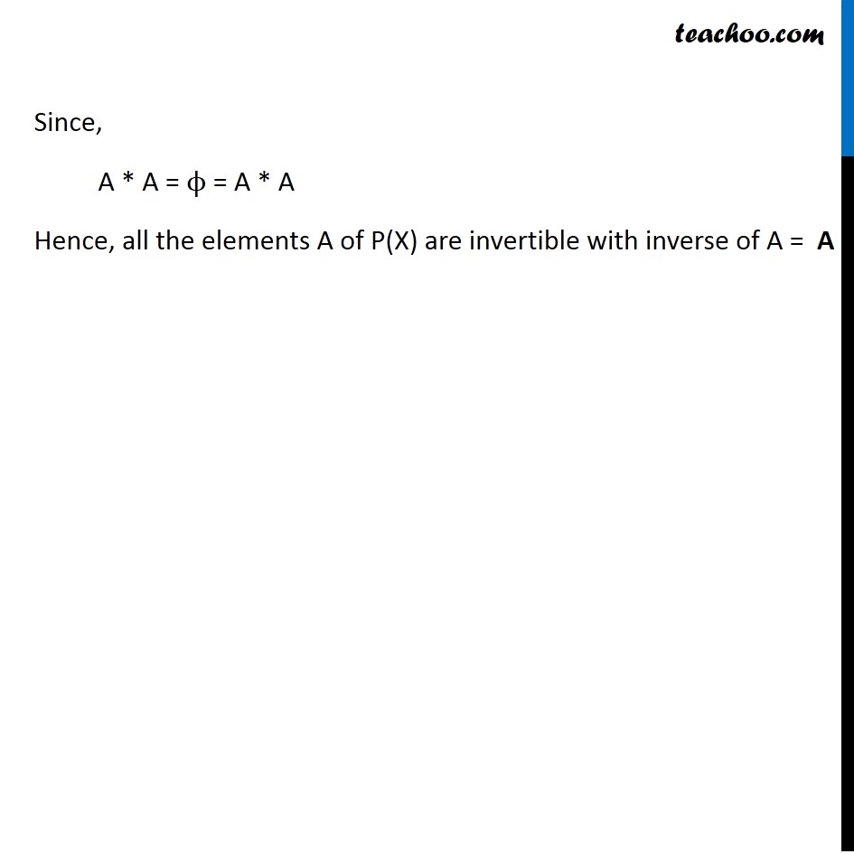 Question 9 - Let A * B = (A - B) U (B - A) - Chapter 1 Class 12