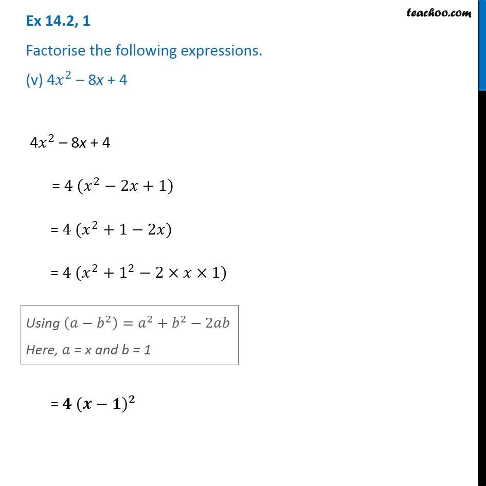 ex-14-2-1-v-factorise-4x-2-8x-4-chapter-14-class-8